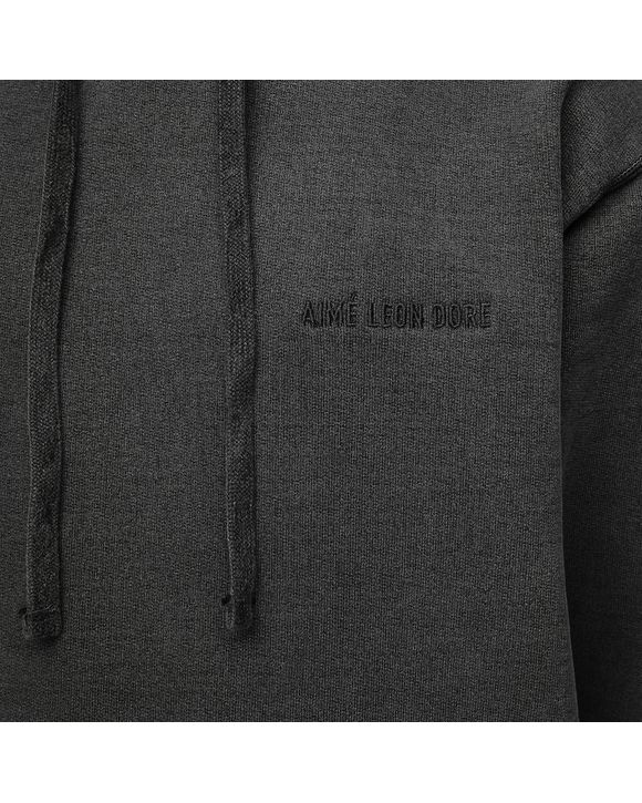 Aimé Leon Dore 20oz DISTRESSED HOODIE Black