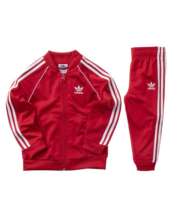 Adidas superstar shop red tracksuit