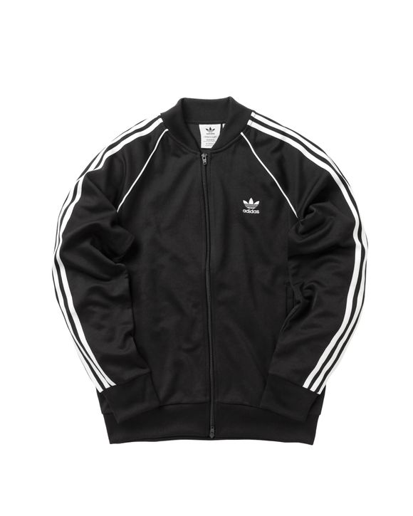 adidas Primeblue SST Track Jacket & Pant Set Black/White Men's