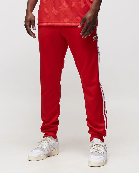 Buy Adidas Primeblue SST Track Pants In Red