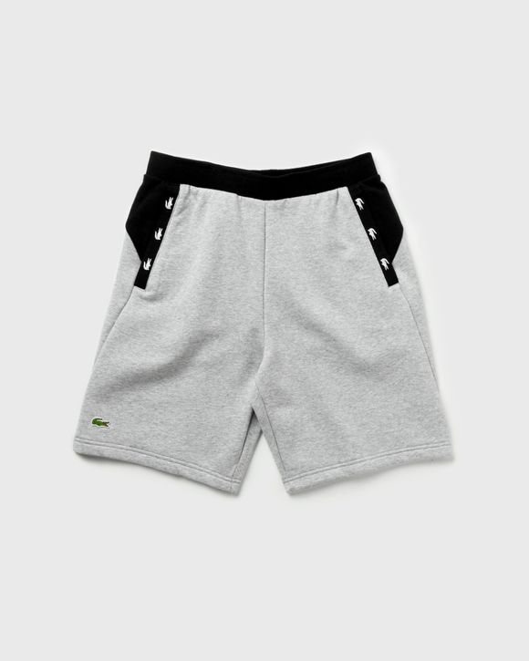Contrast Accents Fleece Shorts