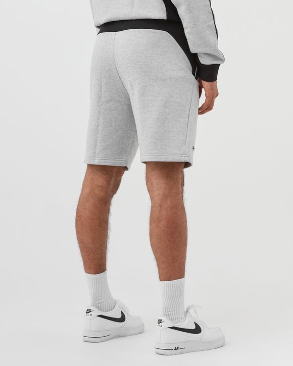 Contrast Accents Fleece Shorts