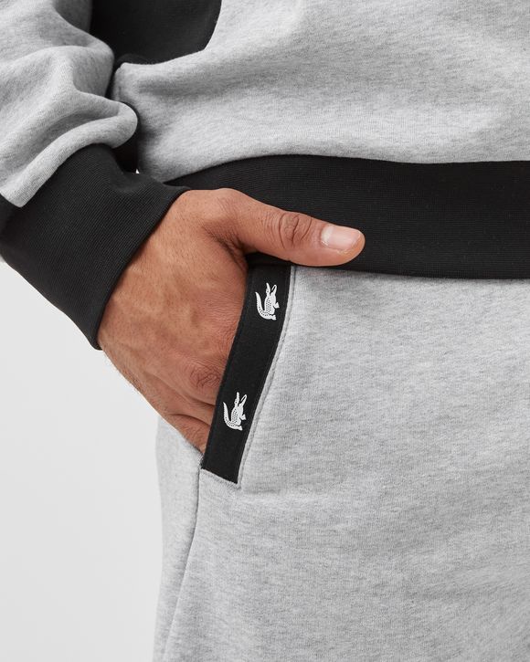 Contrast Accents Fleece Shorts