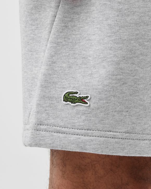 Contrast Accents Fleece Shorts