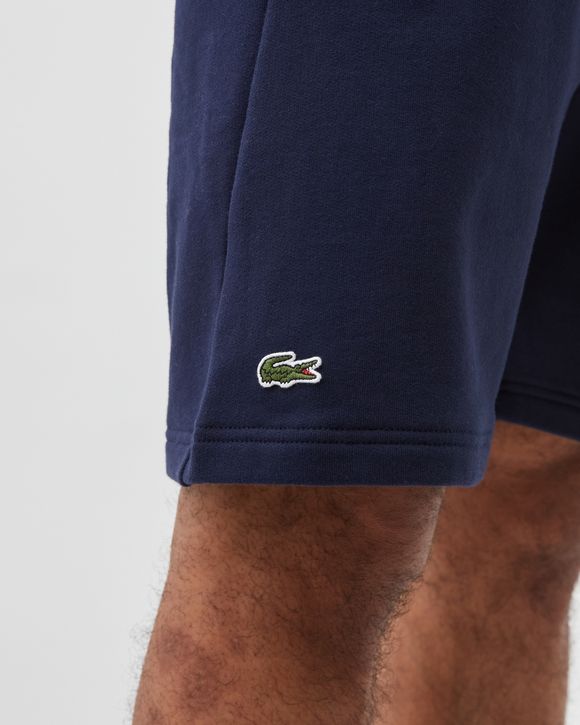 Contrast Accents Fleece Shorts