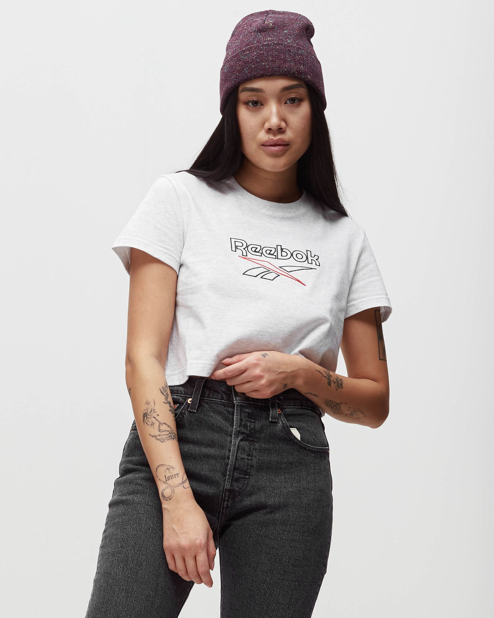 WMNS CL BIG LOGO TEE