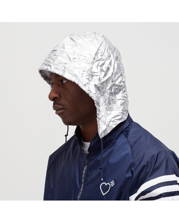 Adidas discount navy windbreaker