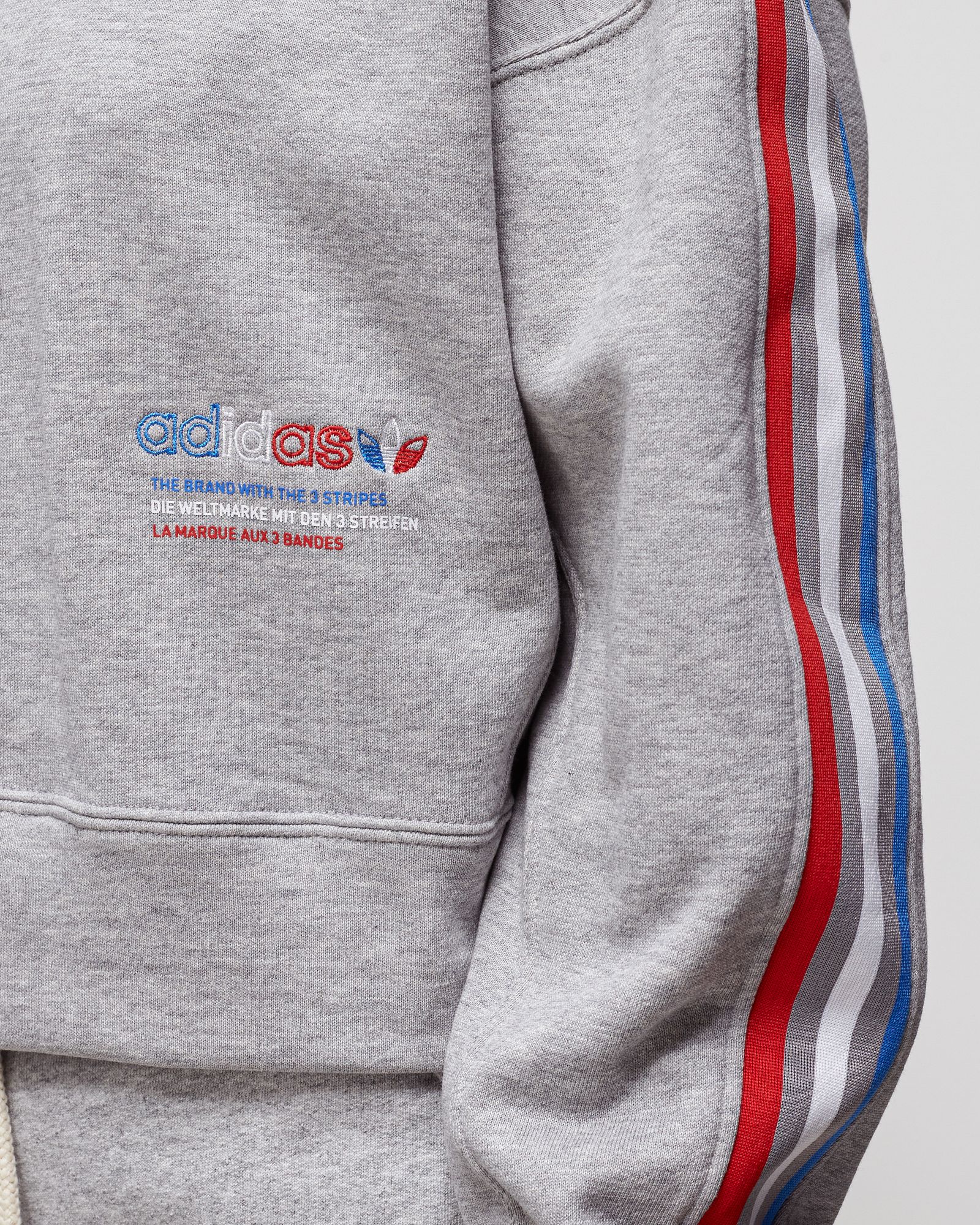 WMNS ADICOLOR TRICOLOR TREFOIL CROP HOODIE