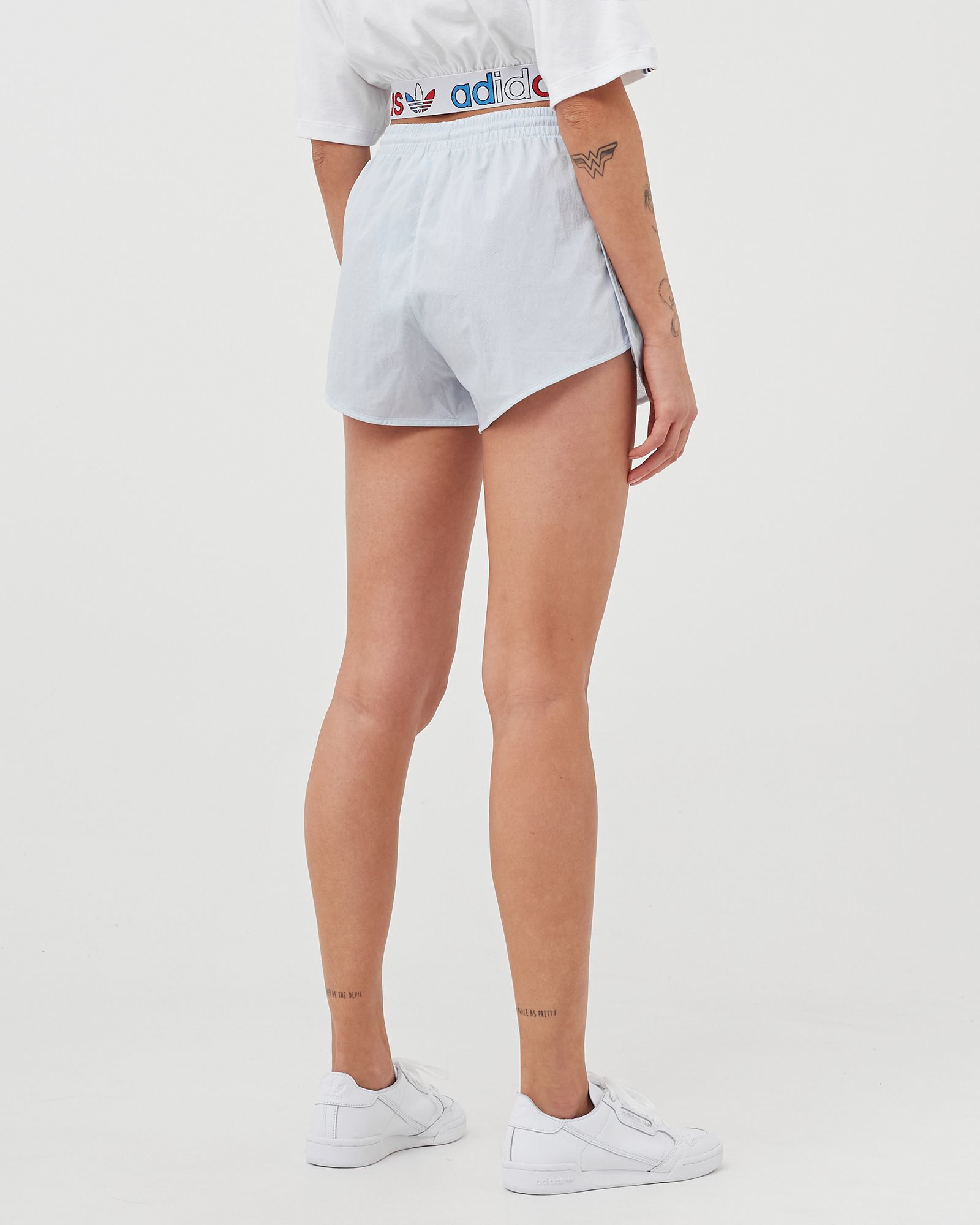 WMNS ADICOLOR 3 STRIPE SHORTS