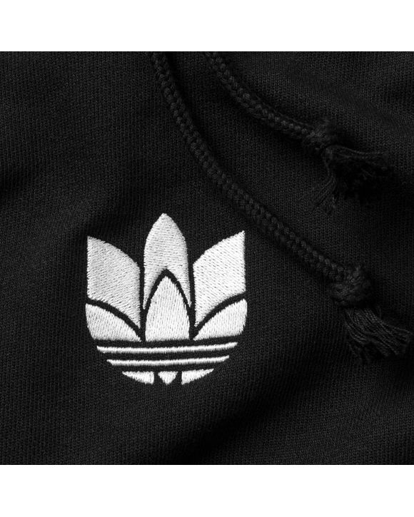 Adidas trefoil best sale oversized hoodie