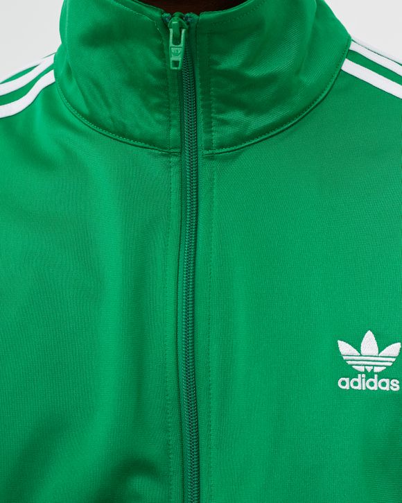 Adidas firebird clearance track top green