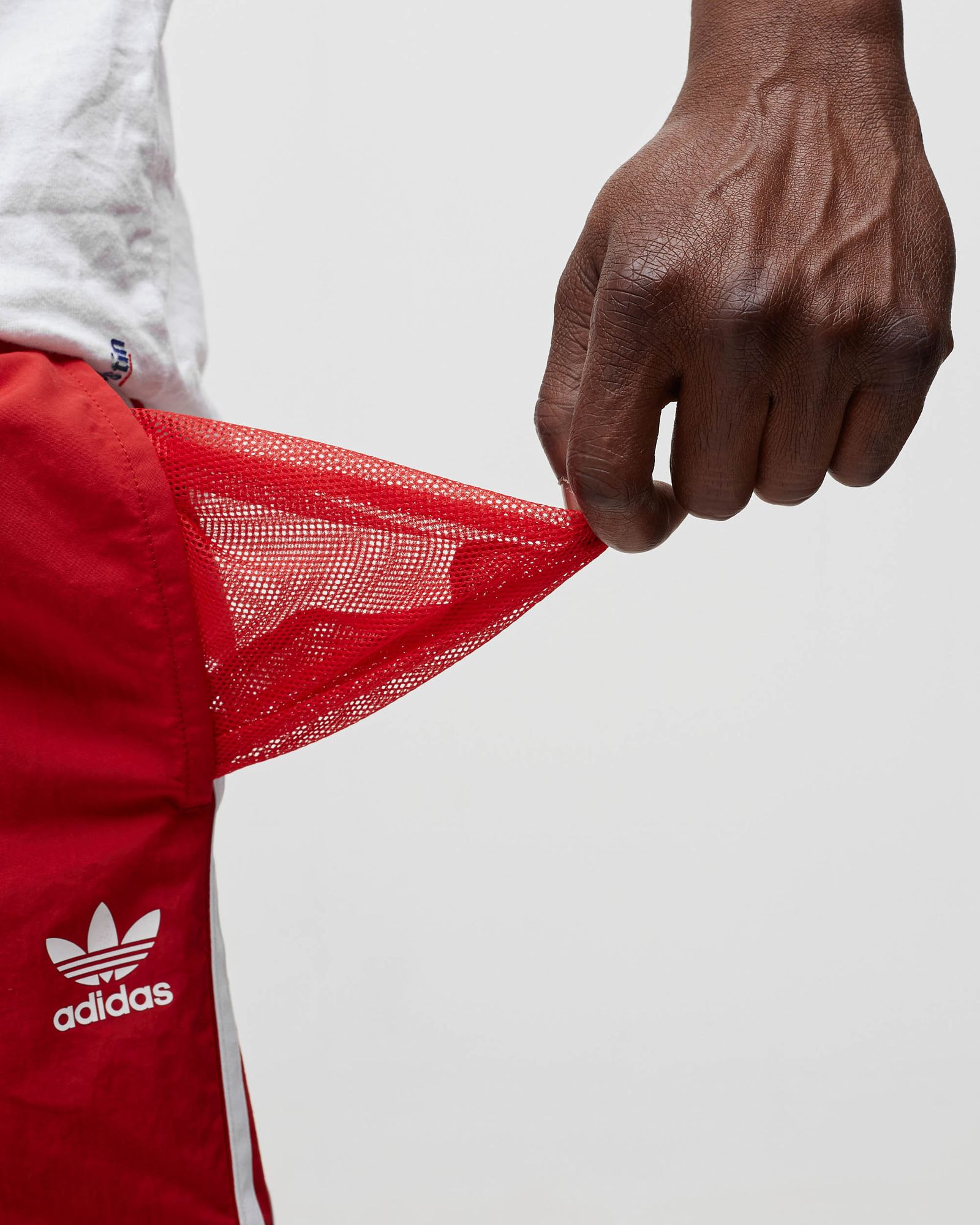 3-STRIPE SWIM SHORTS