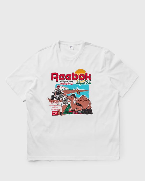【M】REEBOK everyone CLASSIC BORDER TEE REEBOK everyone CLASSIC BORDER TEE XL