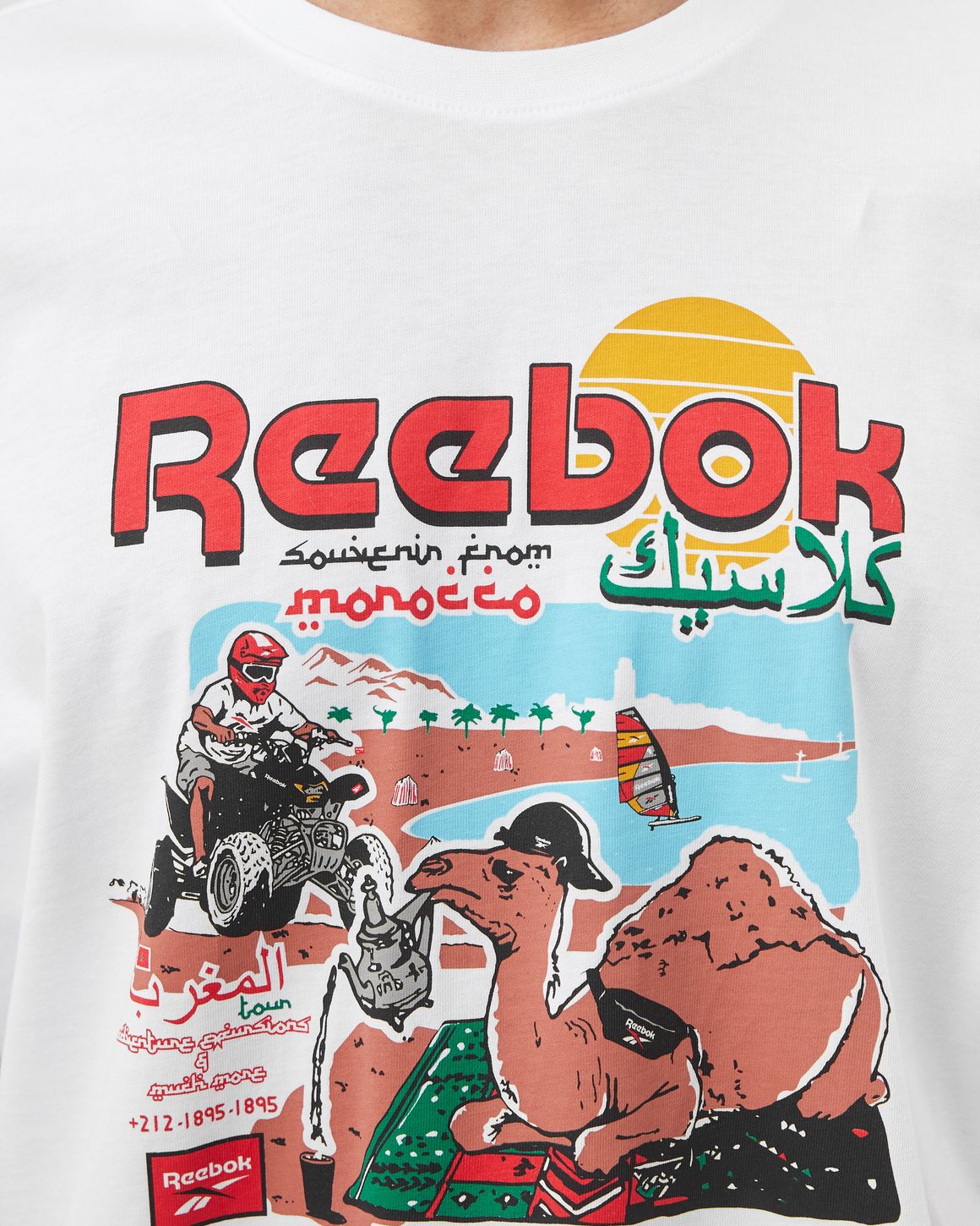 Reebok CLASSICS GRAPHIC SOUVENIR 5 TEE White | BSTN Store
