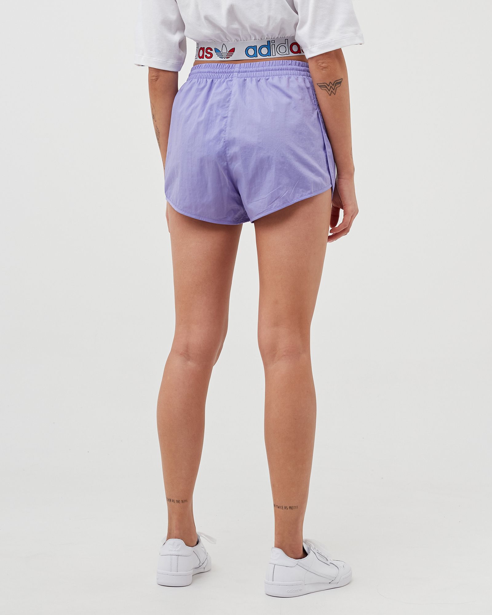 WMNS ADICOLOR 3 STRIPE SHORTS