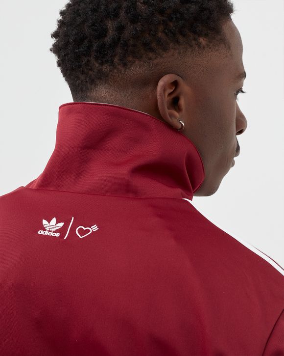 Adidas Adidas x Human Made FIREBIRD Jacket Red - CBURGU