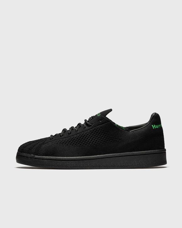 Adidas PHARRELL WILLIAMS SUPERSTAR PRIMEKNIT Black - CBLACK/CBLACK/VIVGRN