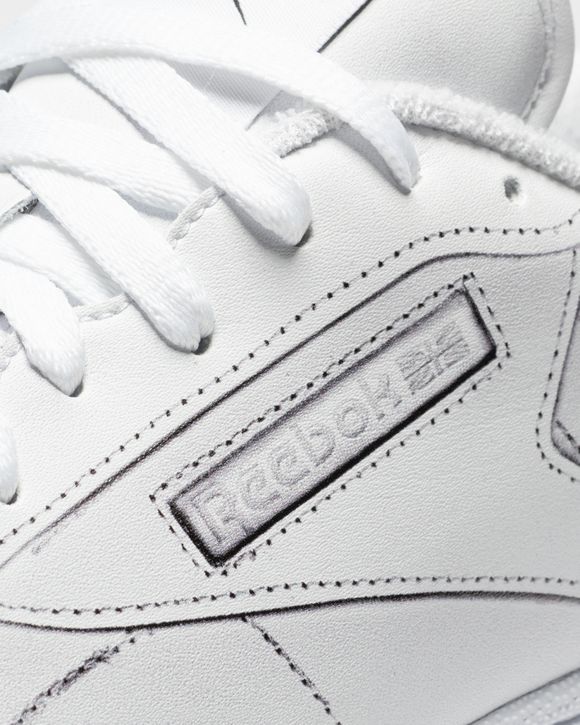 Reebok Maison Margiela x Reebok CLUB C TROMPE L'OEIL White