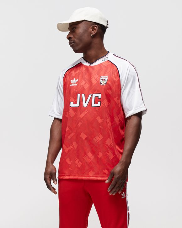 Titolo Shop - Arsenal and adidas Originals reissue the 1990-92 home jersey.  By wearing this kit the Gunners won the First Division title in 90/91  losing only 1 match in 38 games