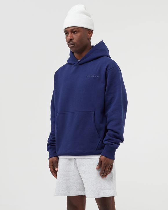 Adidas PHARRELL WILLIAMS BASICS HOODIE Blue BSTN Store