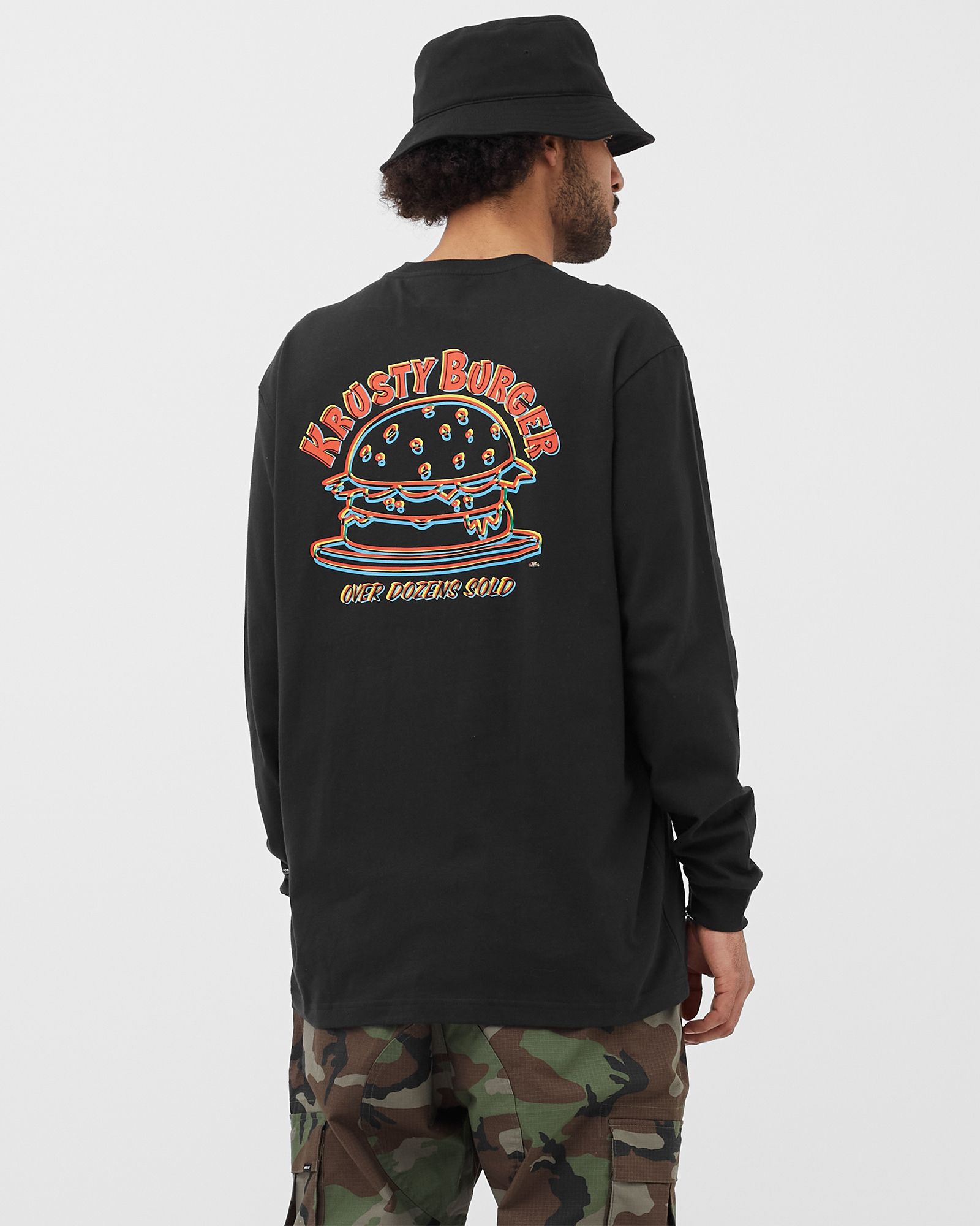 Adidas x Simpsons KRUSTY BURGER LS TEE