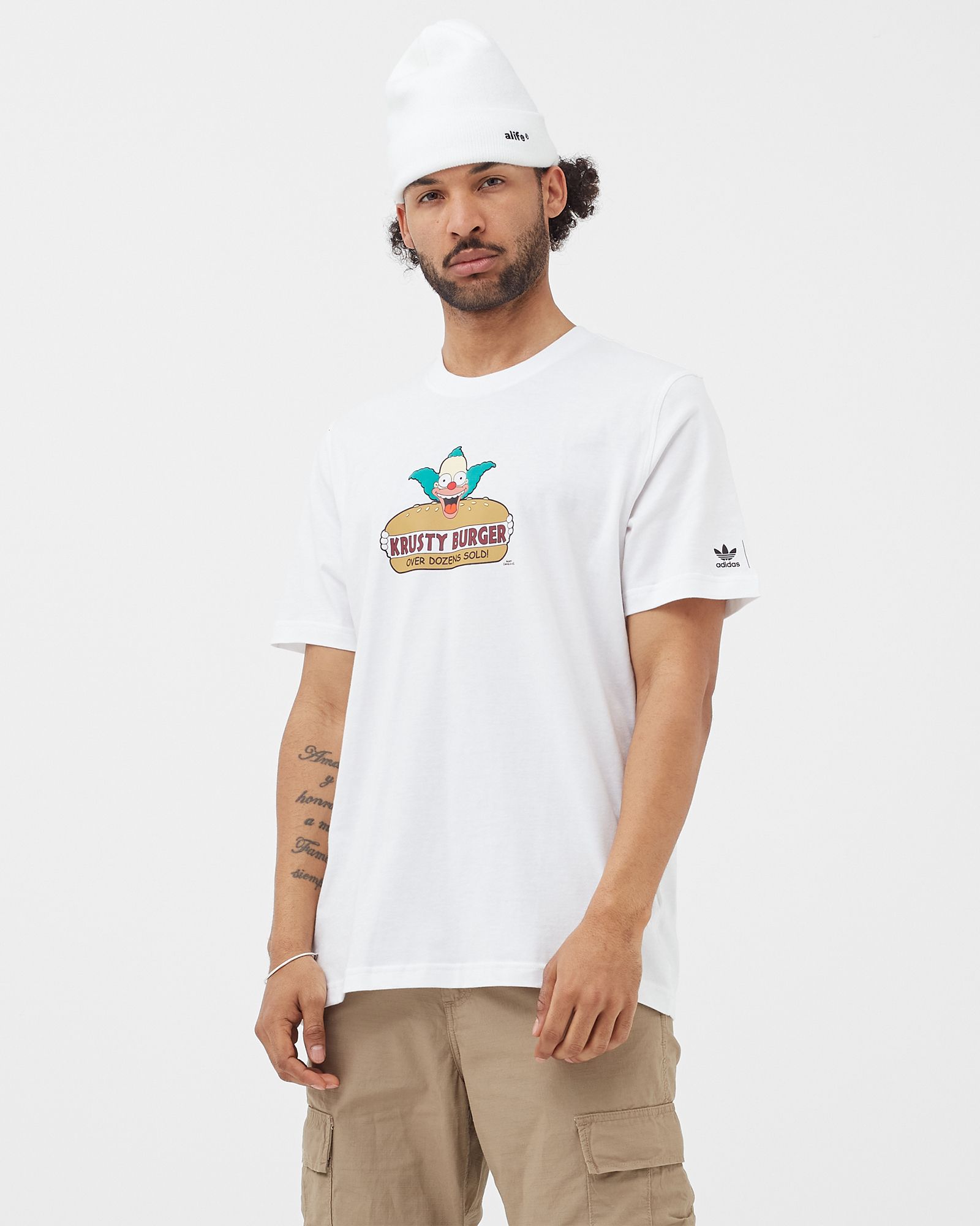 Adidas x Simpsons KRUSTY BURGER TEE