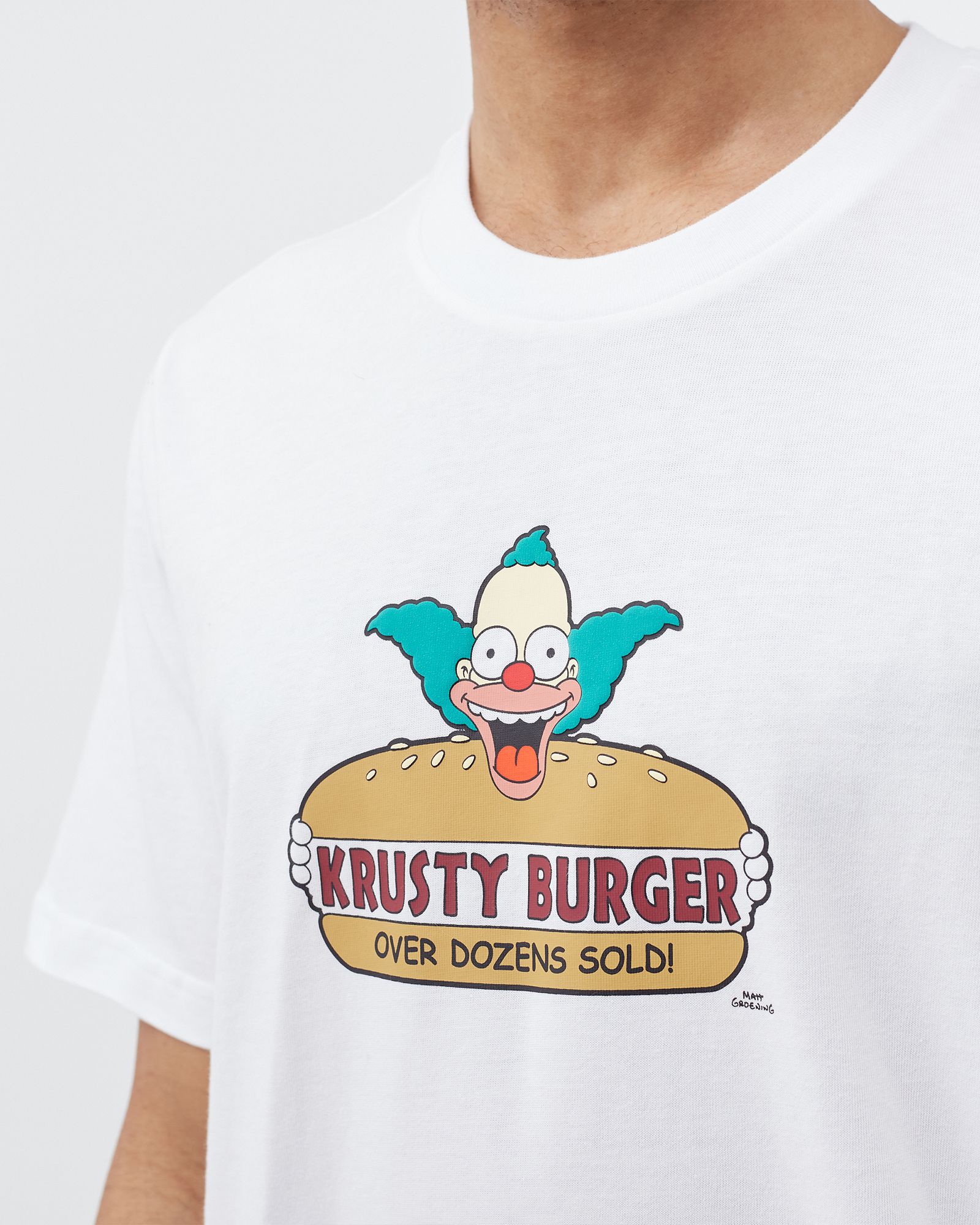 Adidas x Simpsons KRUSTY BURGER TEE