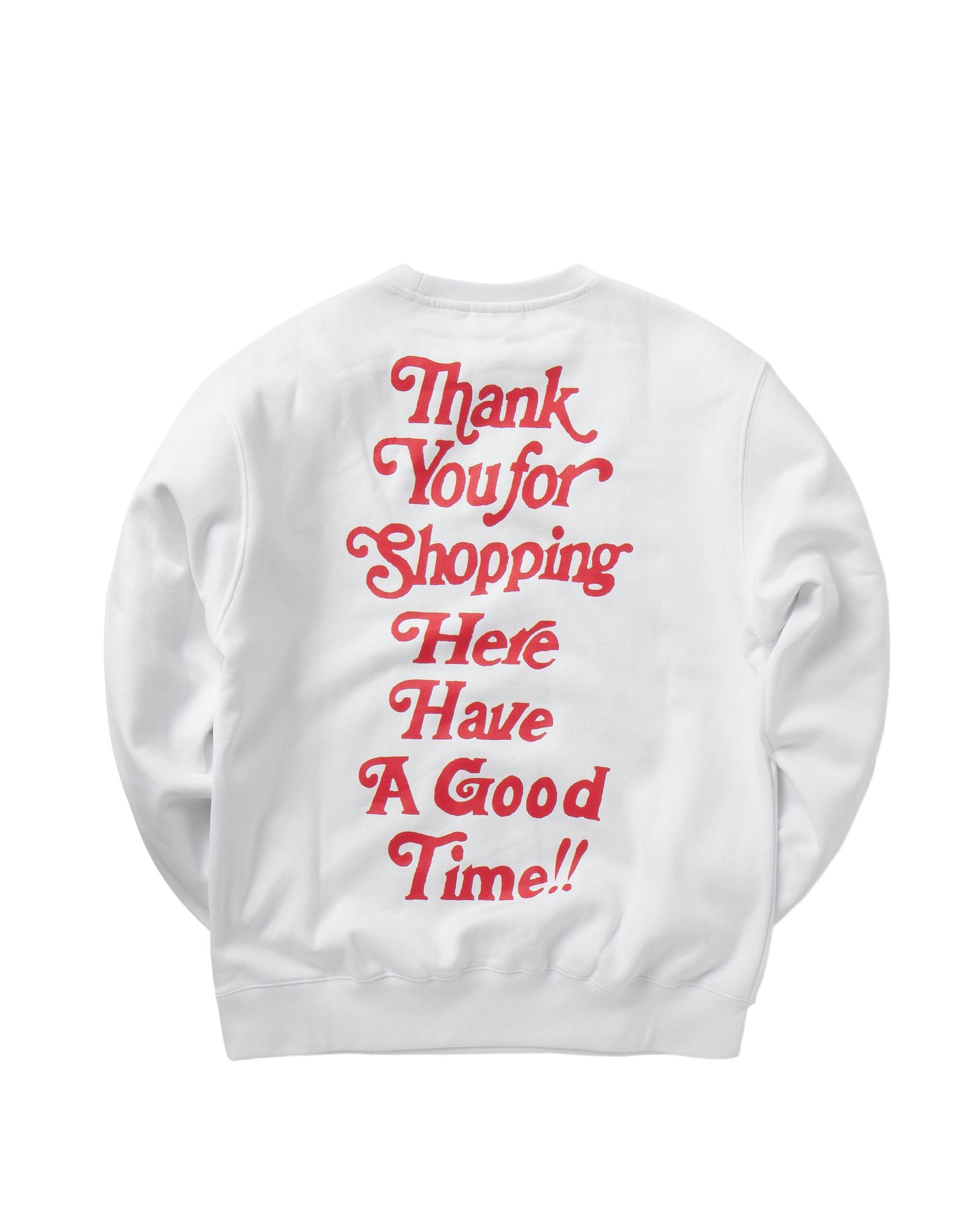 THANK YOU FOR SHOPPING CREWNECK