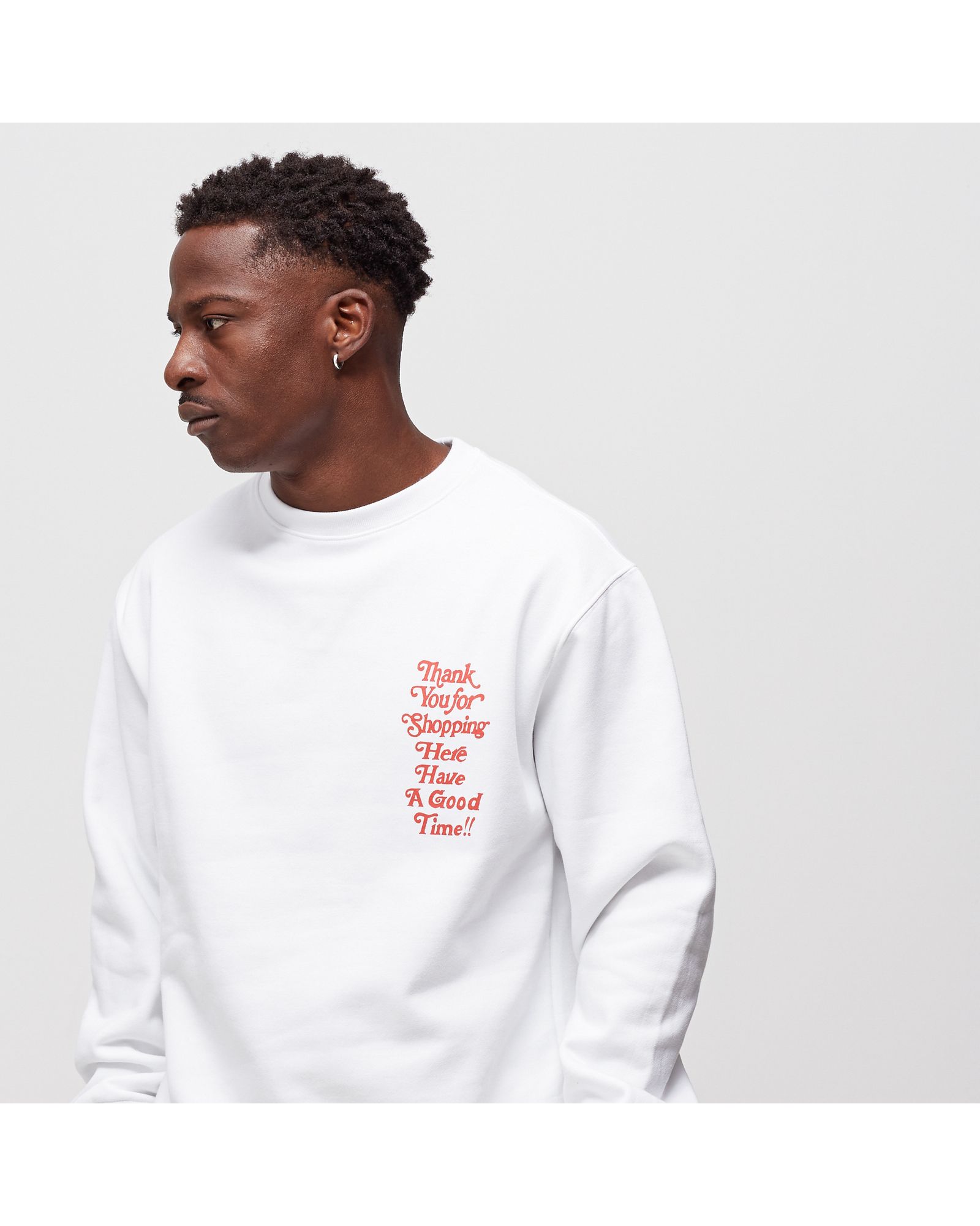 THANK YOU FOR SHOPPING CREWNECK