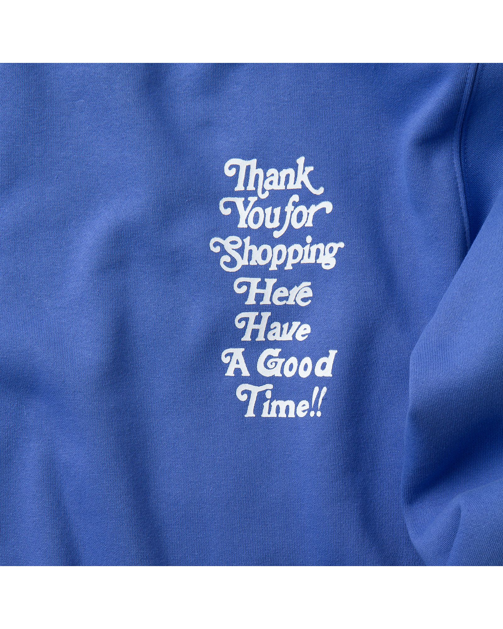 THANK YOU FOR SHOPPING CREWNECK