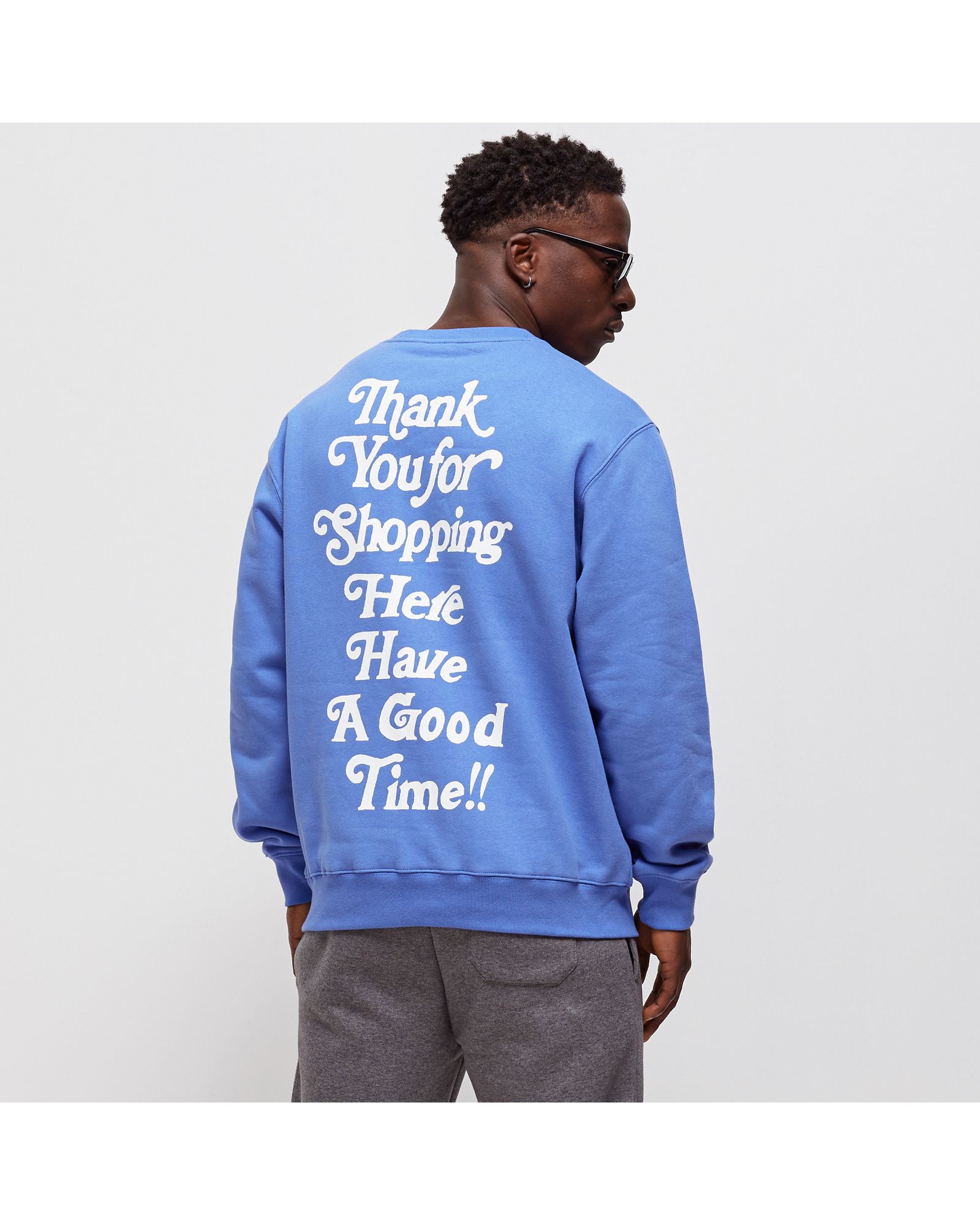 THANK YOU FOR SHOPPING CREWNECK