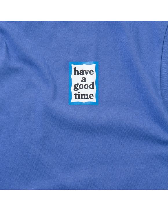 MINI BLUE FRAME TEE