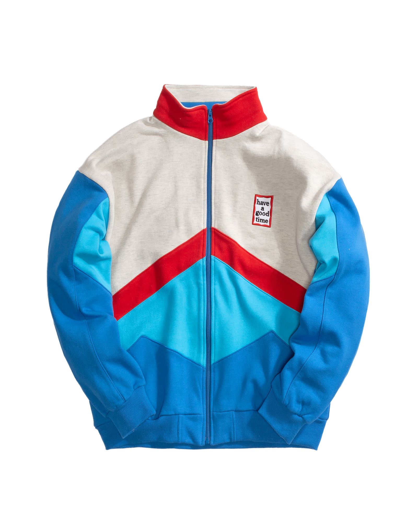 MINI FRAME 4 COLOR ZIP-UP SWEAT TRACK TOP