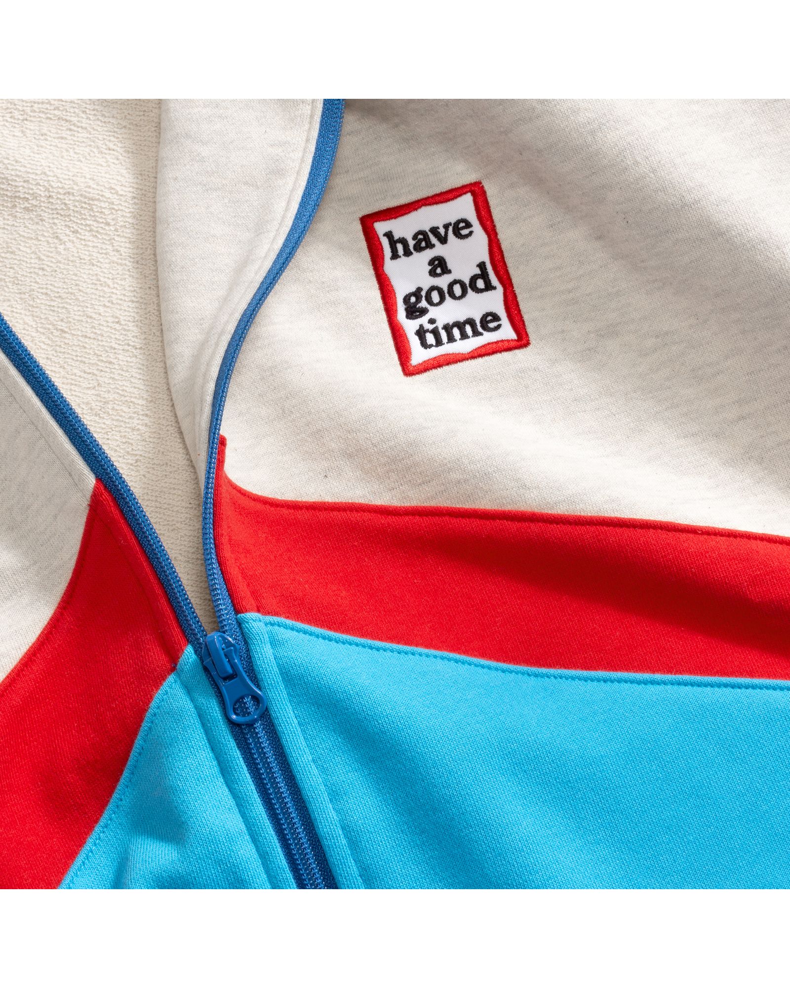 MINI FRAME 4 COLOR ZIP-UP SWEAT TRACK TOP