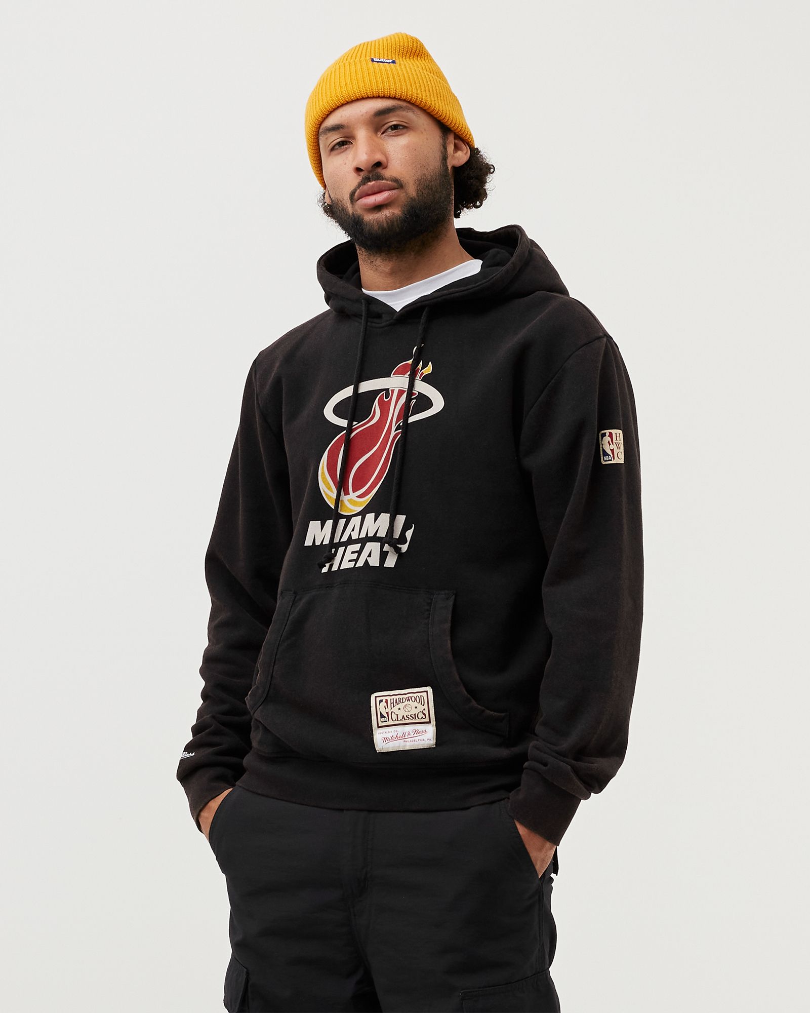 MIAMI HEAT Worn Logo Hoodie