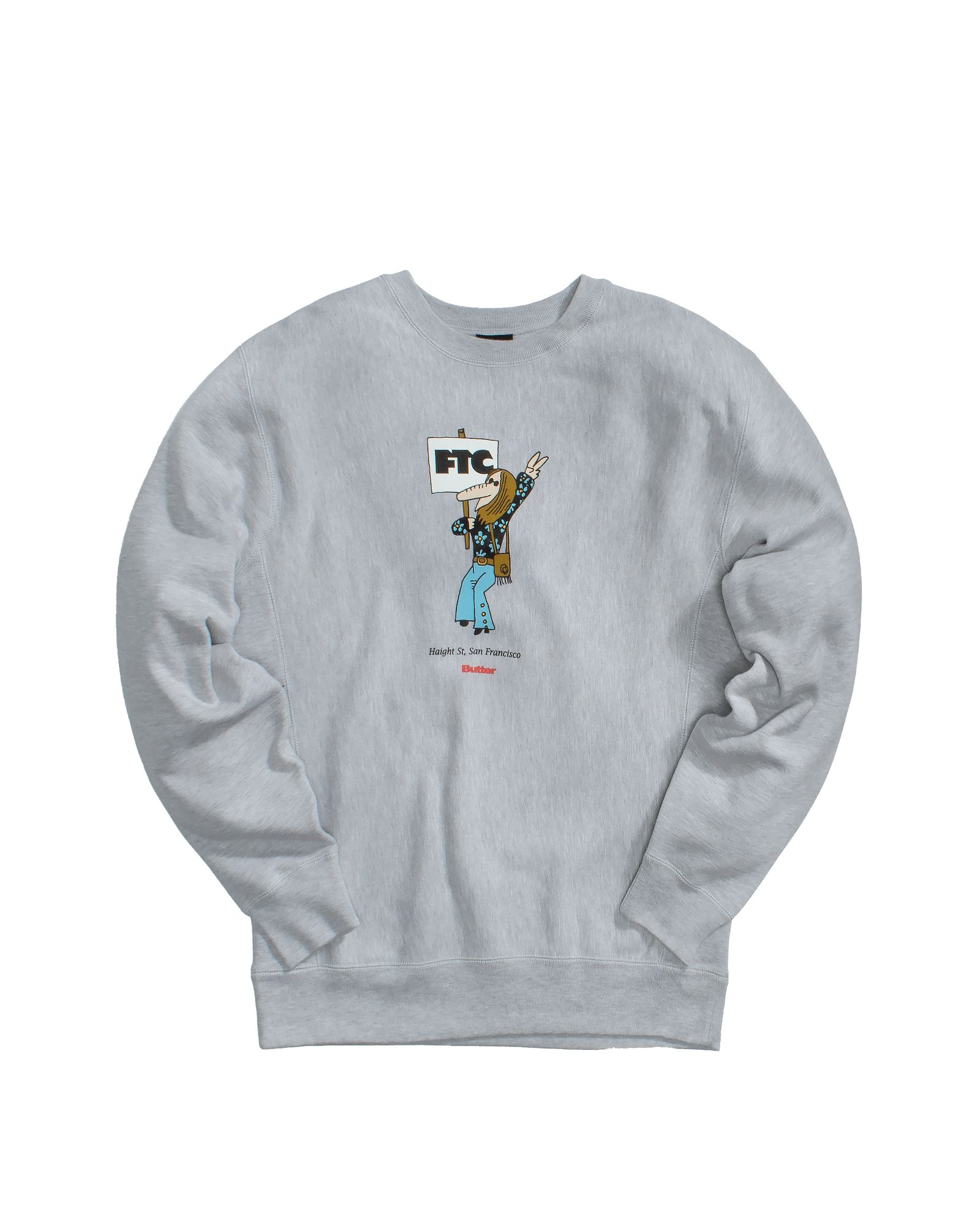 HIPPIE CREWNECK SWEATSHIRT