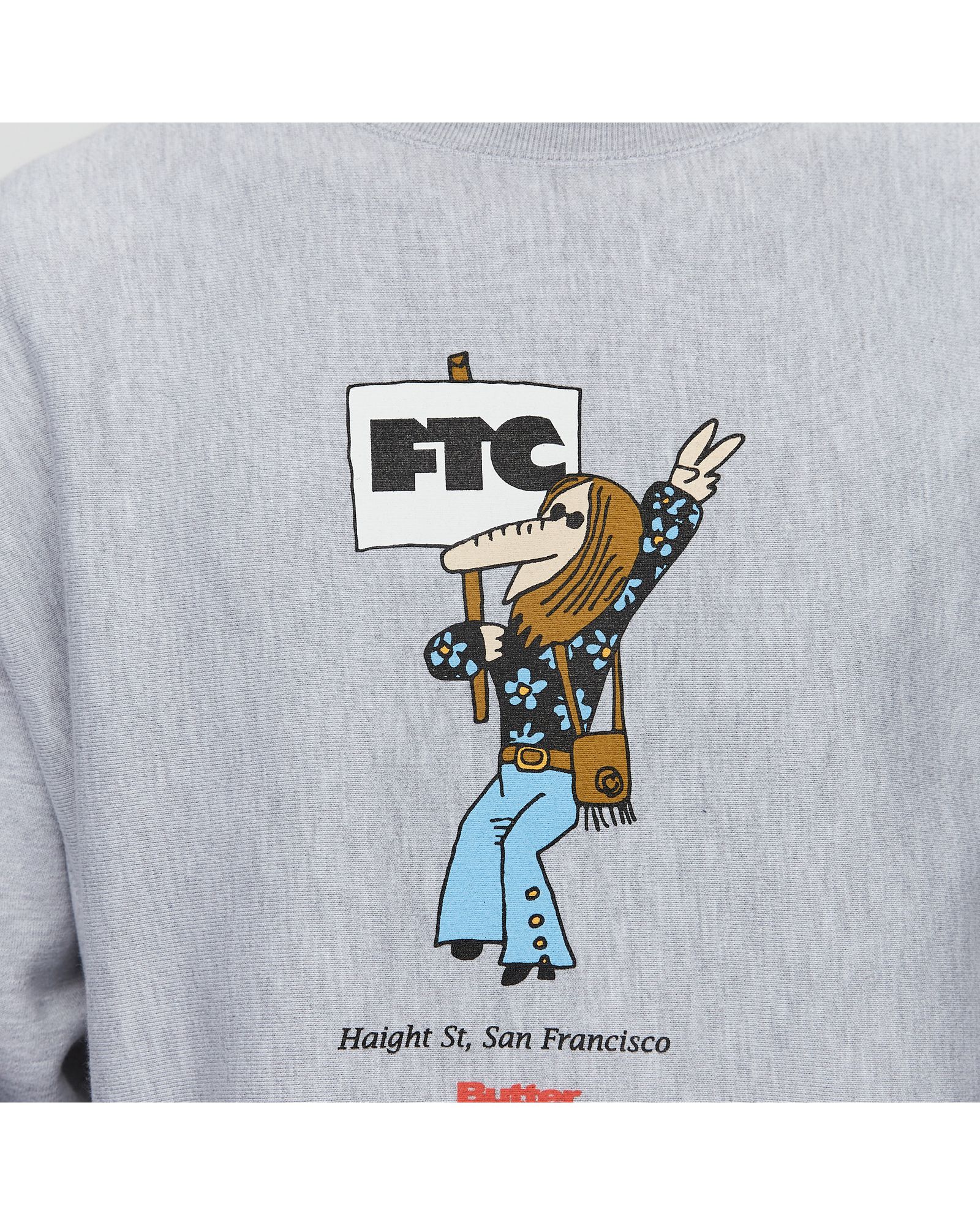 HIPPIE CREWNECK SWEATSHIRT
