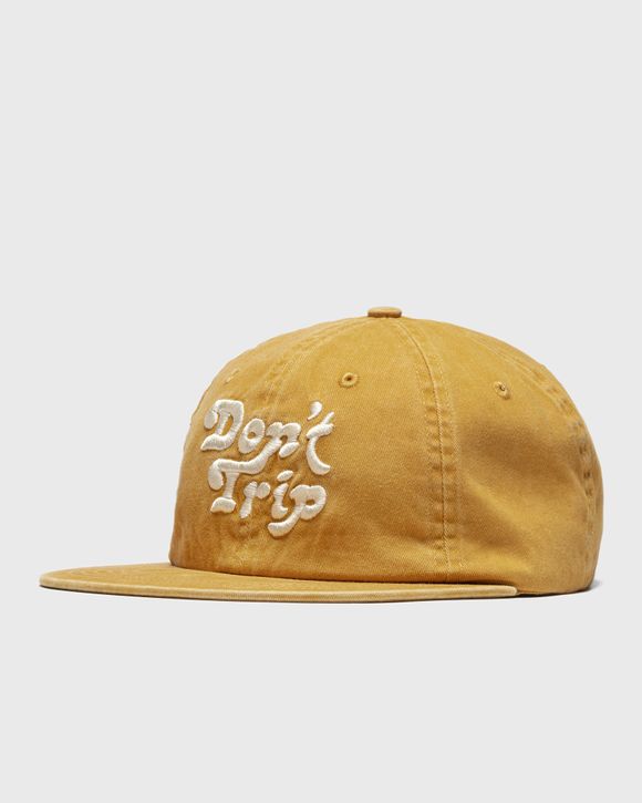 Free&Easy Don´t Trip Washed Cap Yellow | BSTN Store