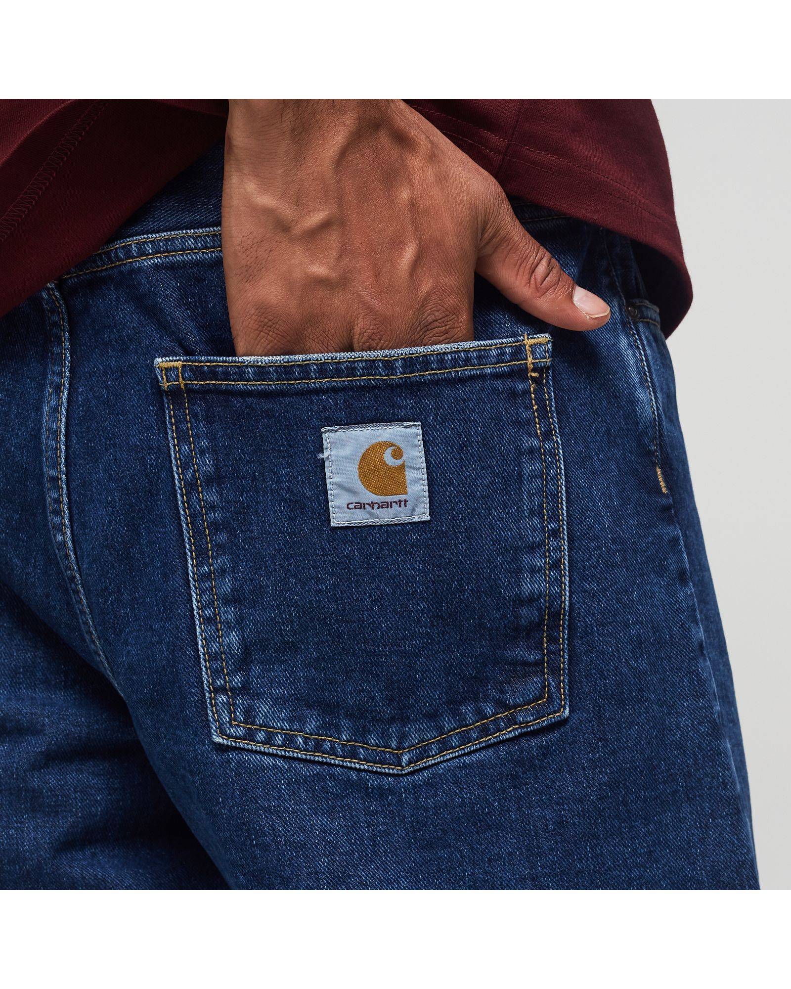 NEWEL PANT COTTON MAITLAND DENIM 13.5 OZ