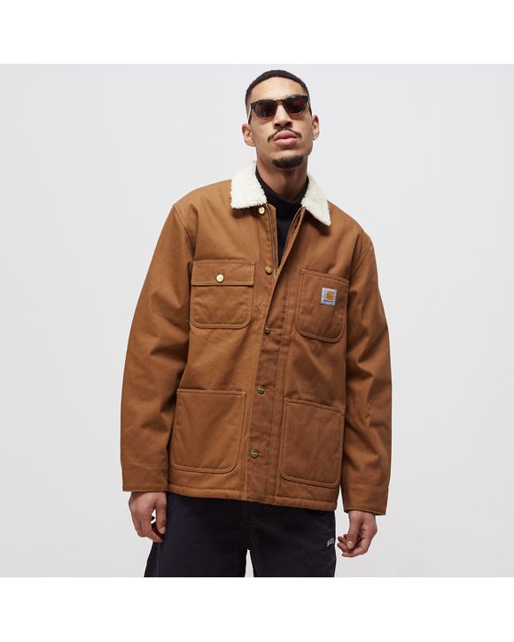 Carhartt WIP Fairmount Coat Multi - Brown rigid