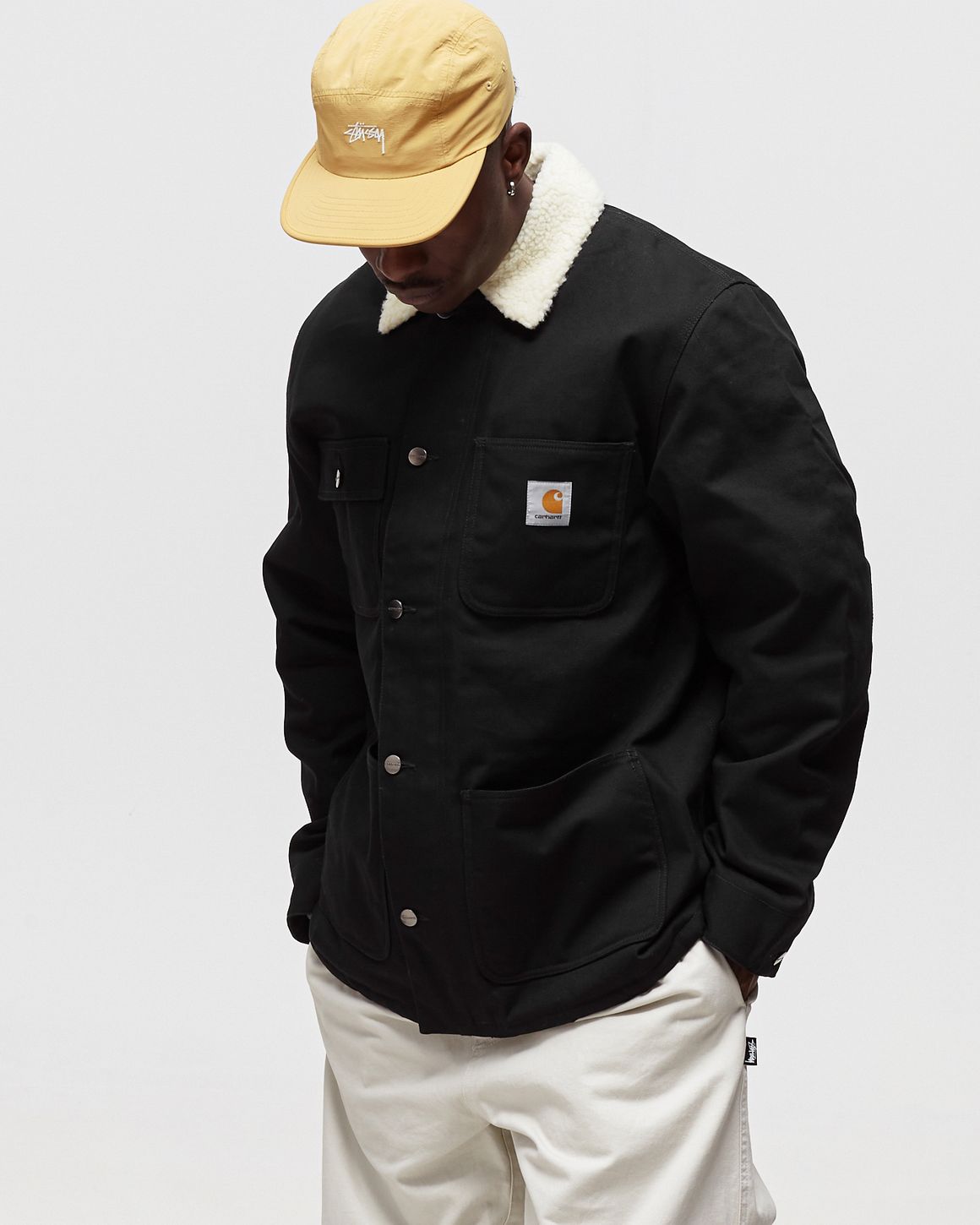 Carhartt fairmount coat navy best sale