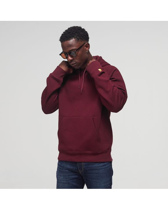 Carhartt WIP Hooded Chase Sweat Red BSTN Store