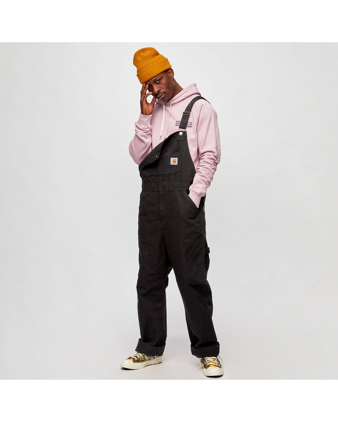 Carhartt WIP Bib Overall Black | BSTN Store
