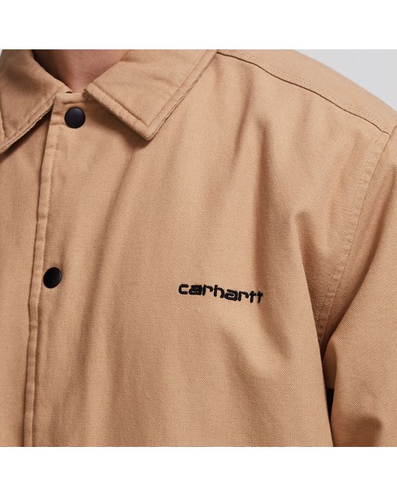 Carhartt wip canvas hot sale coach jacket