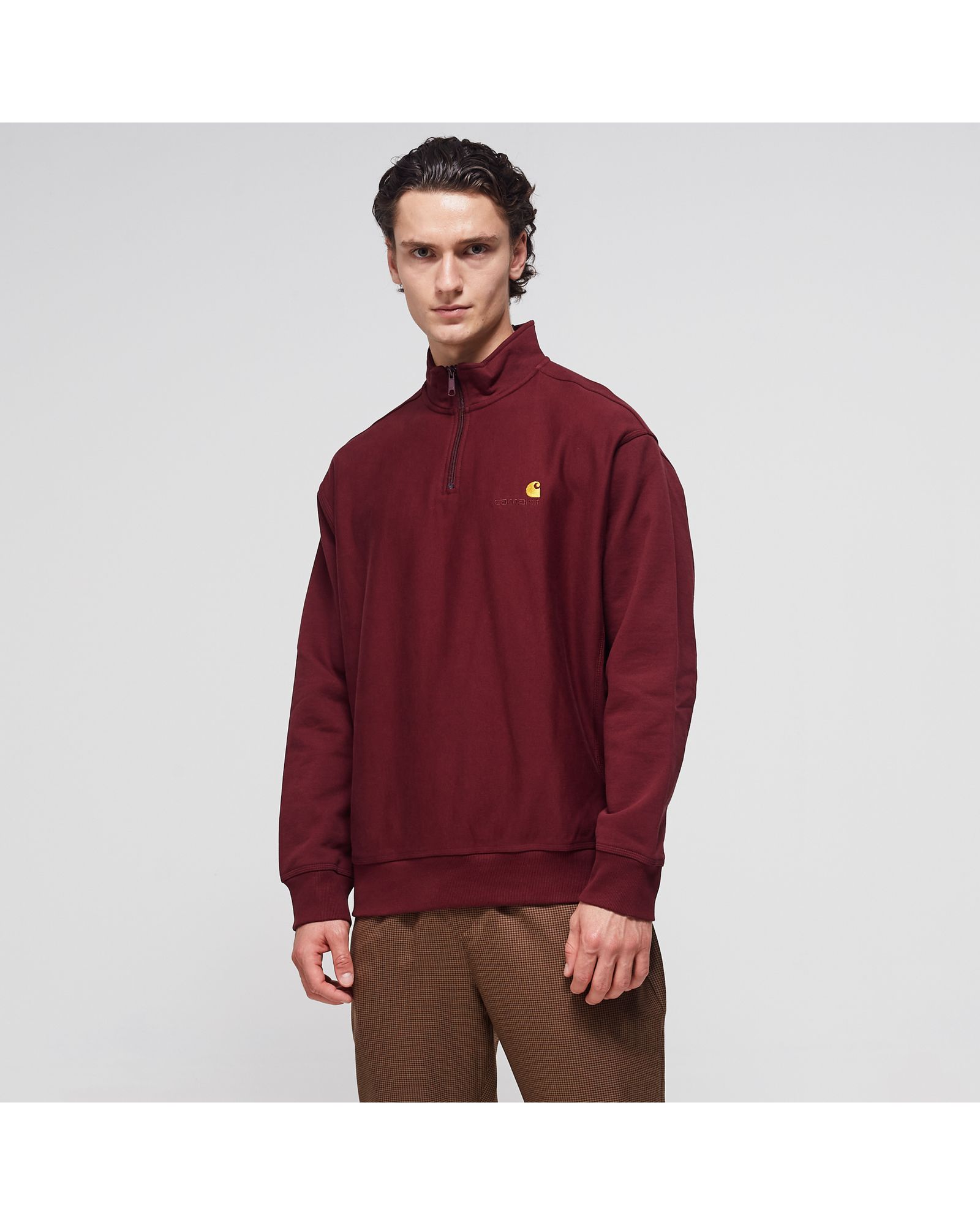 Half Zip American Script Sweat