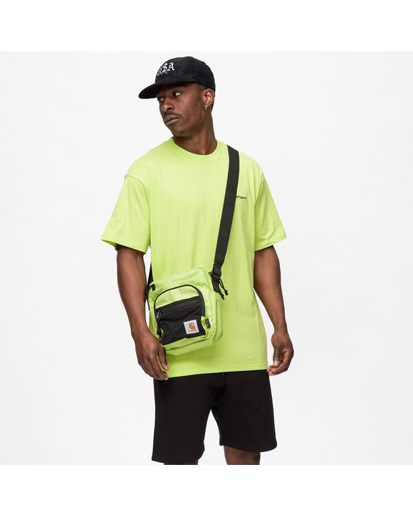 Carhartt WIP Delta Shoulder Bag Lime  Mens/Womens Bags ⋆ Plastic Pipings