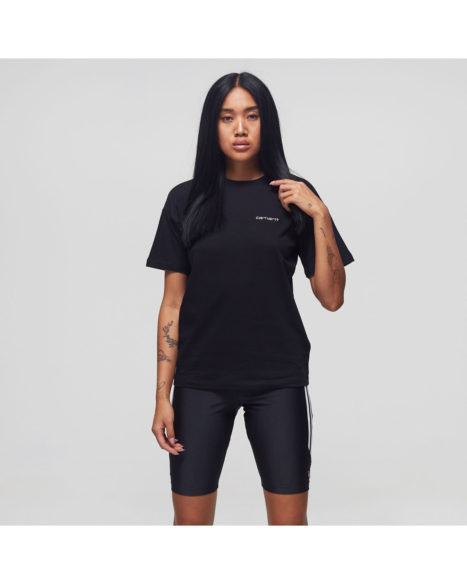 WMNS Script Embroidery Tee