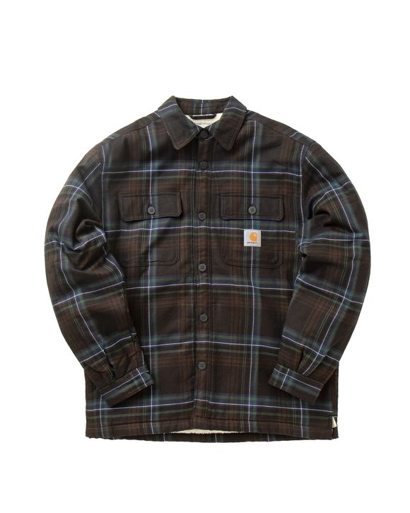 Carhartt WIP Aiden Shirt Jacket Multi - Aiden Check / Soot