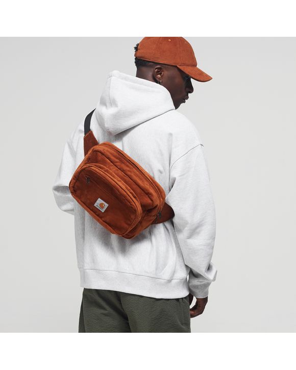 Carhartt Corduroy Belt Bag In Orange