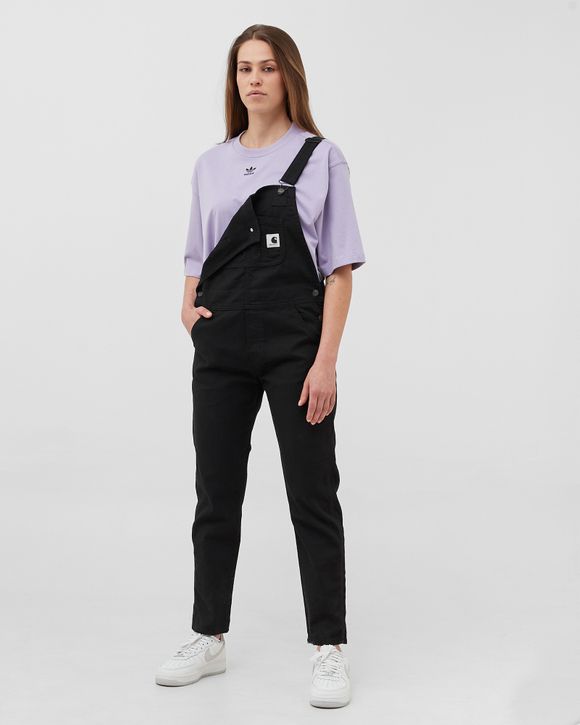 Carhartt WIP WMNS Bib Overall Black - Black rinsed